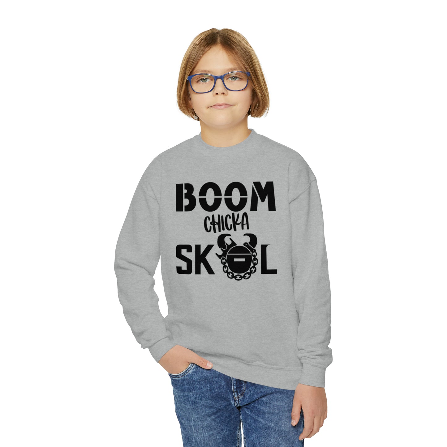 Youth Crewneck - BOOM chicka