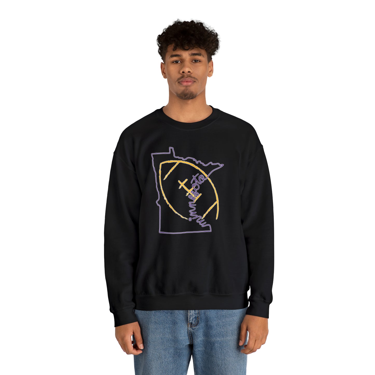 Unisex Heavy Blend™ Crewneck - MN State Football