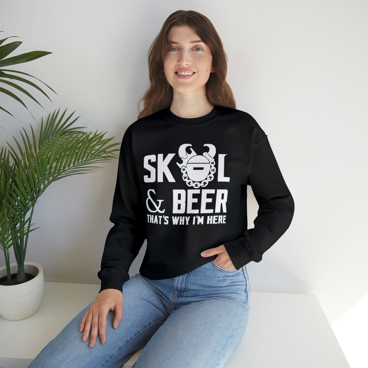 Unisex Heavy Blend™ Crewneck - & BEER