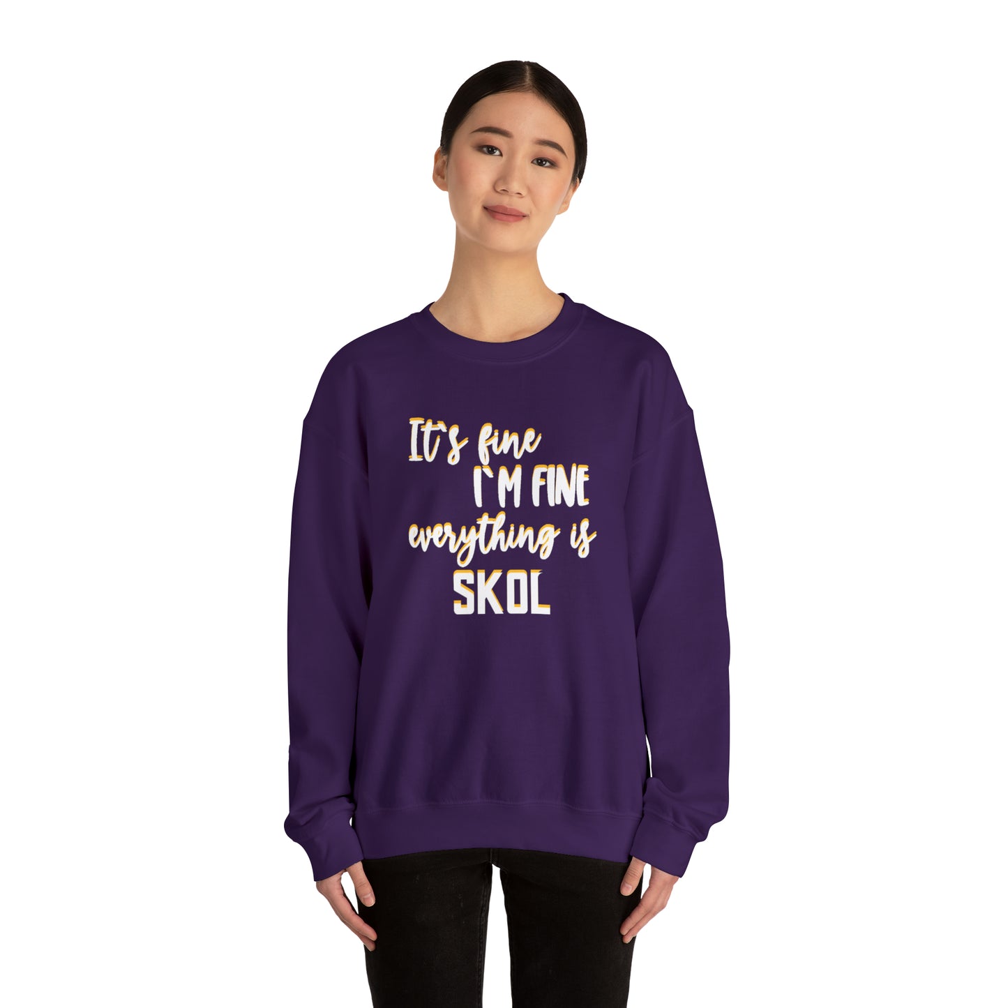 Unisex Heavy Blend™ Crewneck - It's Fine