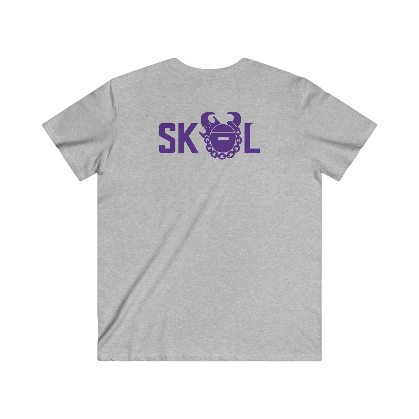 Men's Fitted V-Neck Short Sleeve - Minnesota (Retro)