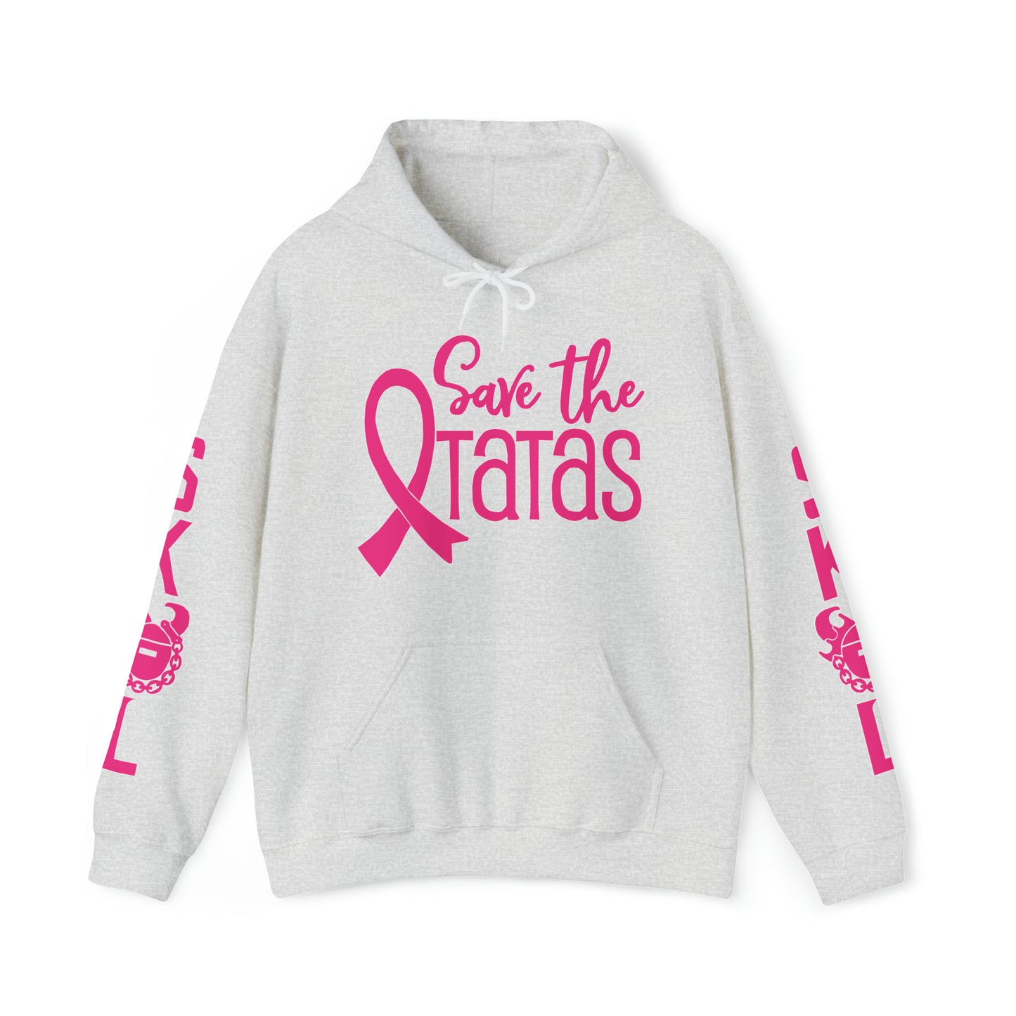 Unisex Heavy Blend™ Hooded Sweatshirt - Save the TaTas + Original (Sleeves)
