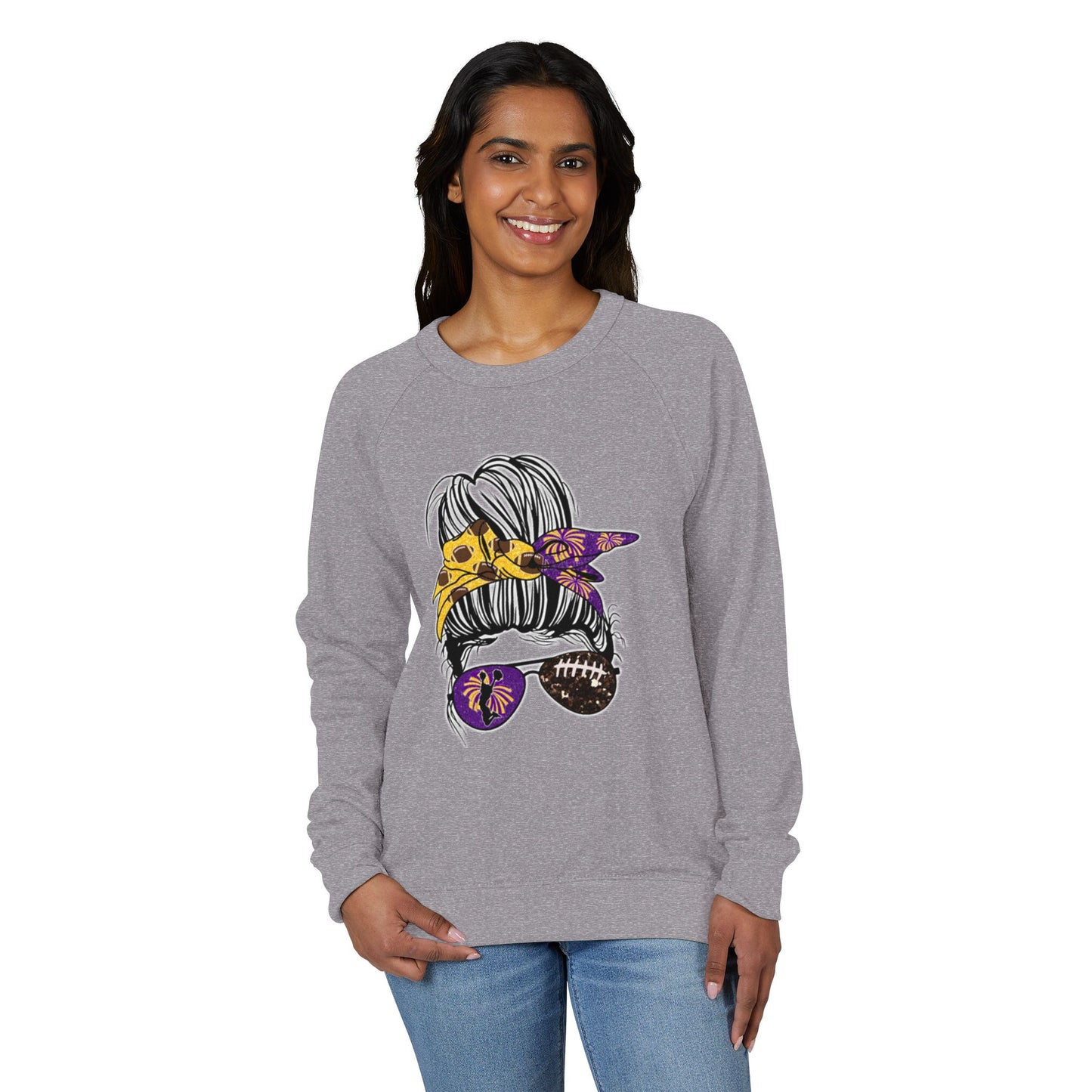 Unisex French Terry Raglan Crewneck - Girlll!