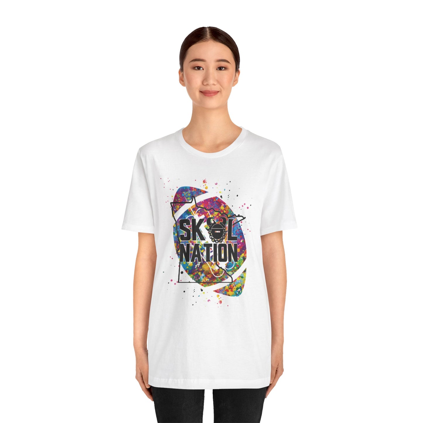 Unisex Jersey Short Sleeve Tee - MN Nation (Color Blast)