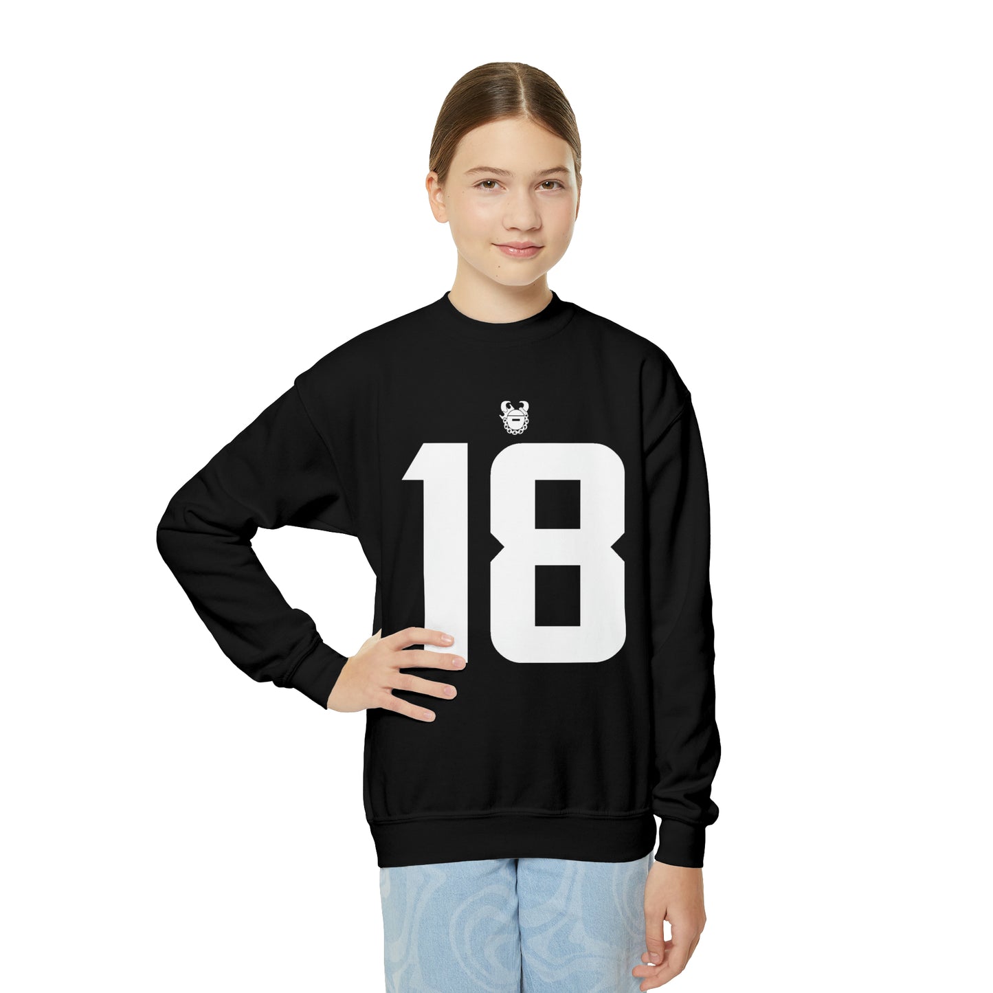 Youth Crewneck - Jersey #18