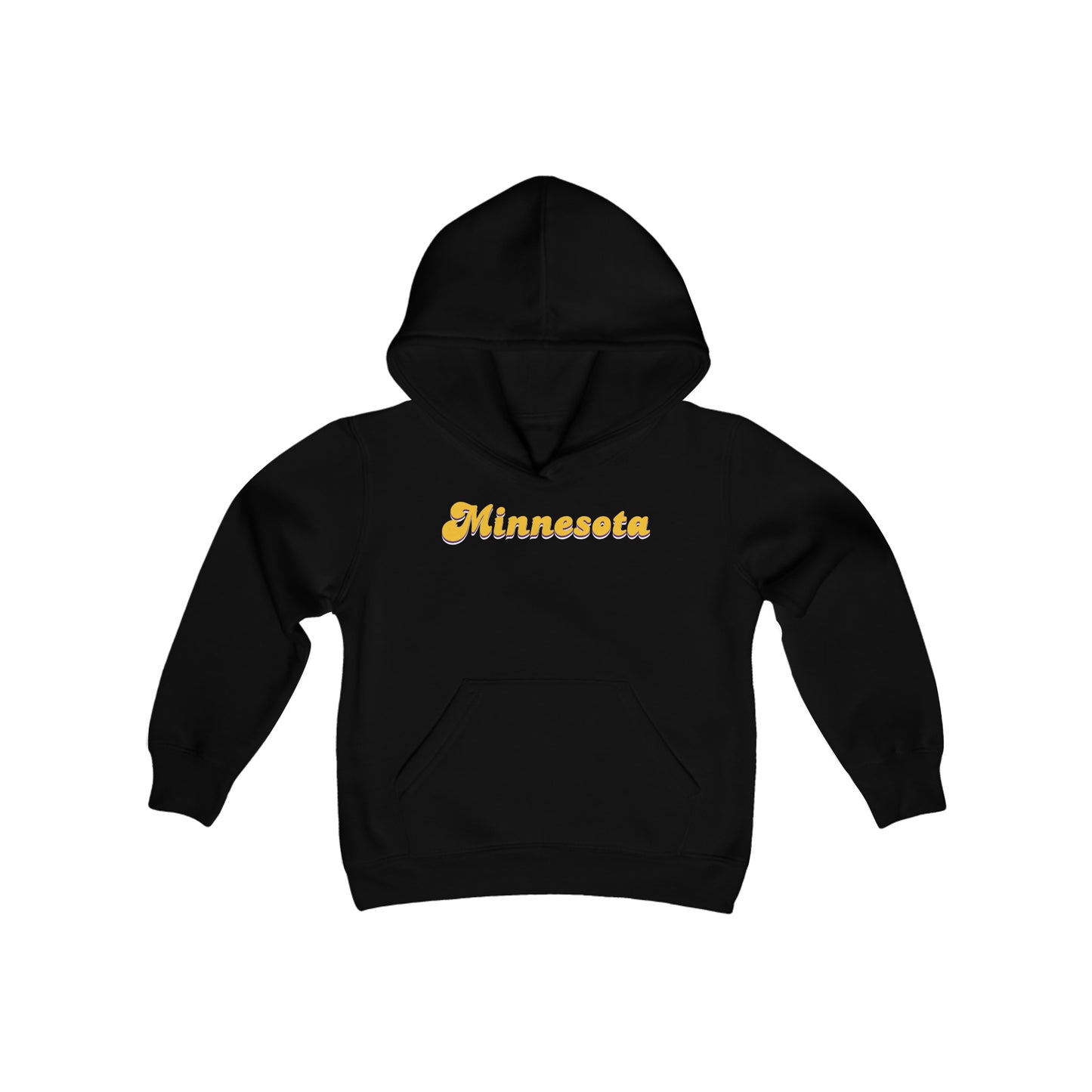 Youth Heavy Blend Hoodie - Minnesota (Retro)
