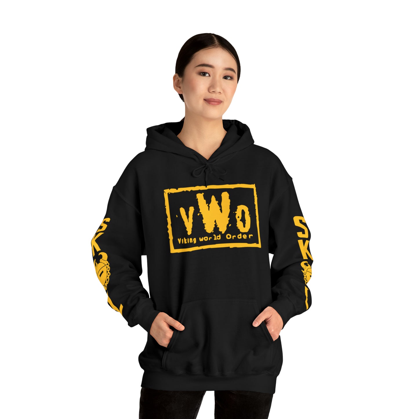 Unisex Heavy Blend™ Hooded Sweatshirt - VWO (Framed) + Original (Sleeves)