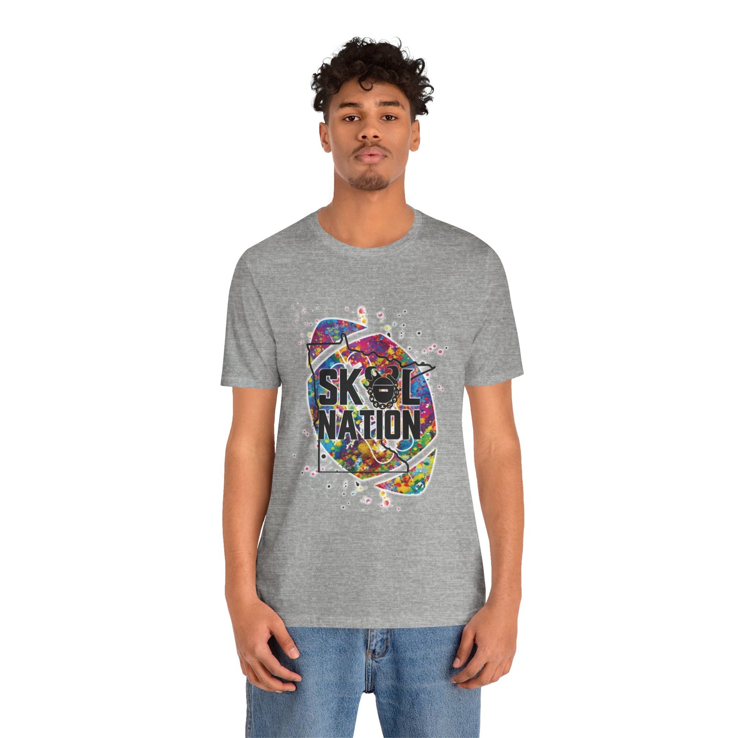 Unisex Jersey Short Sleeve Tee - MN Nation (Color Blast)