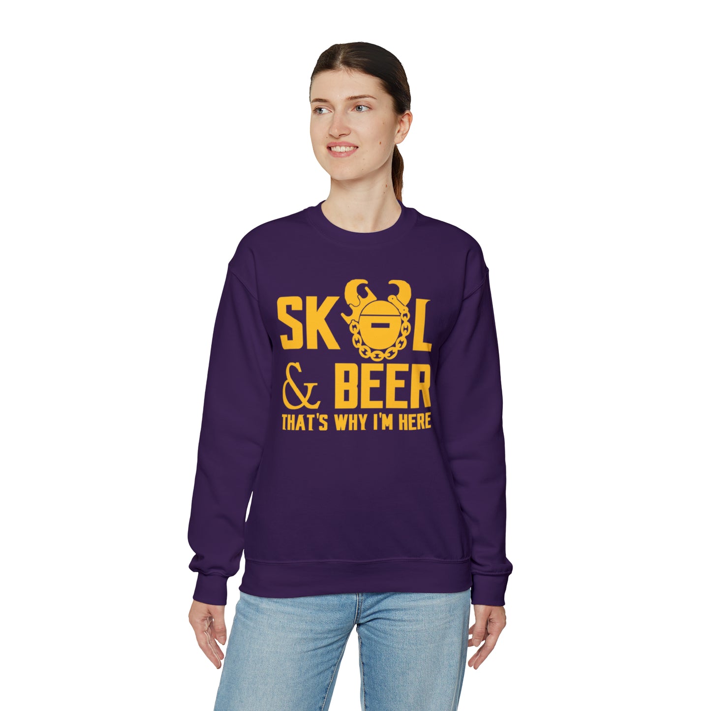 Unisex Heavy Blend™ Crewneck - & BEER