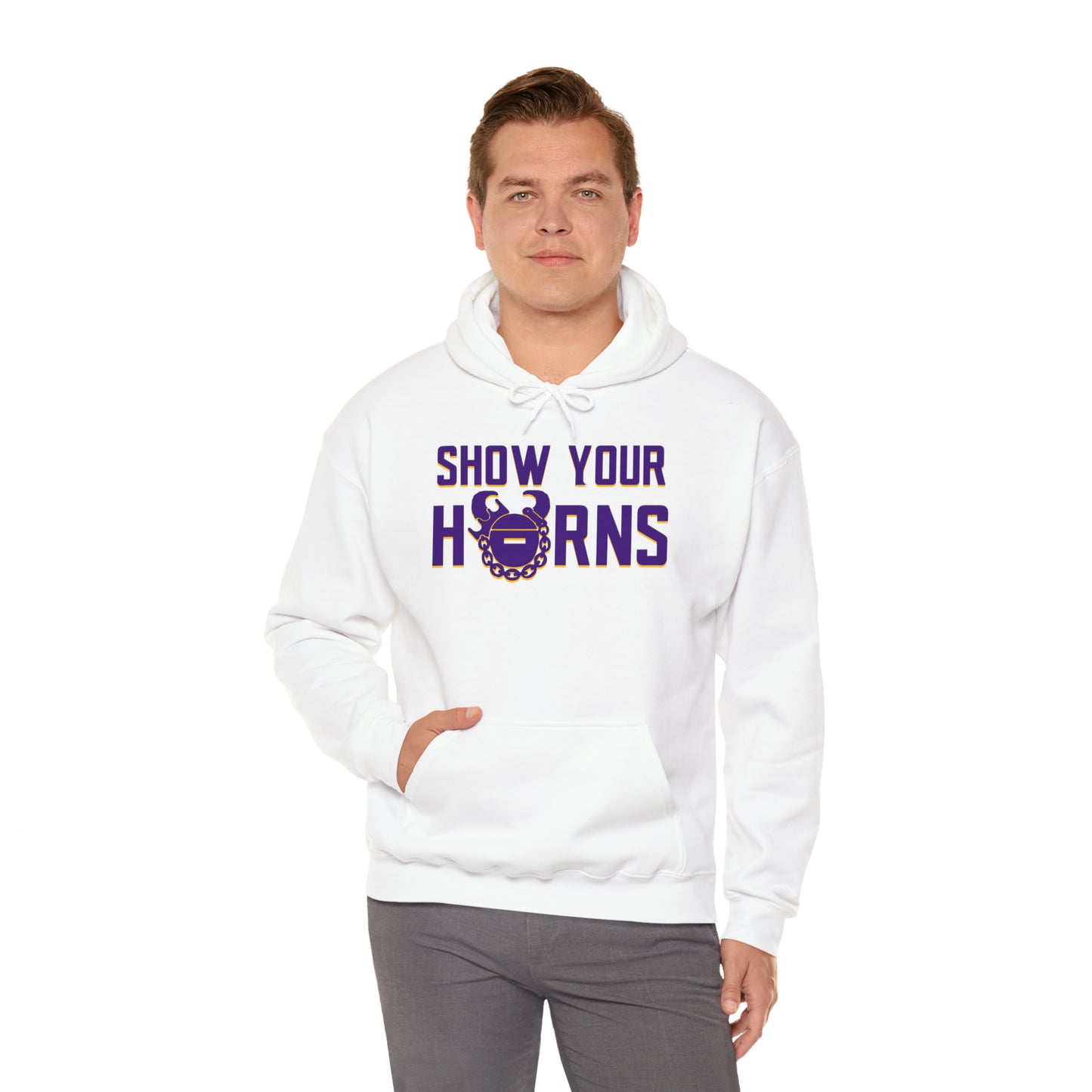Unisex Heavy Blend™ Hoodie - Show Your Horns
