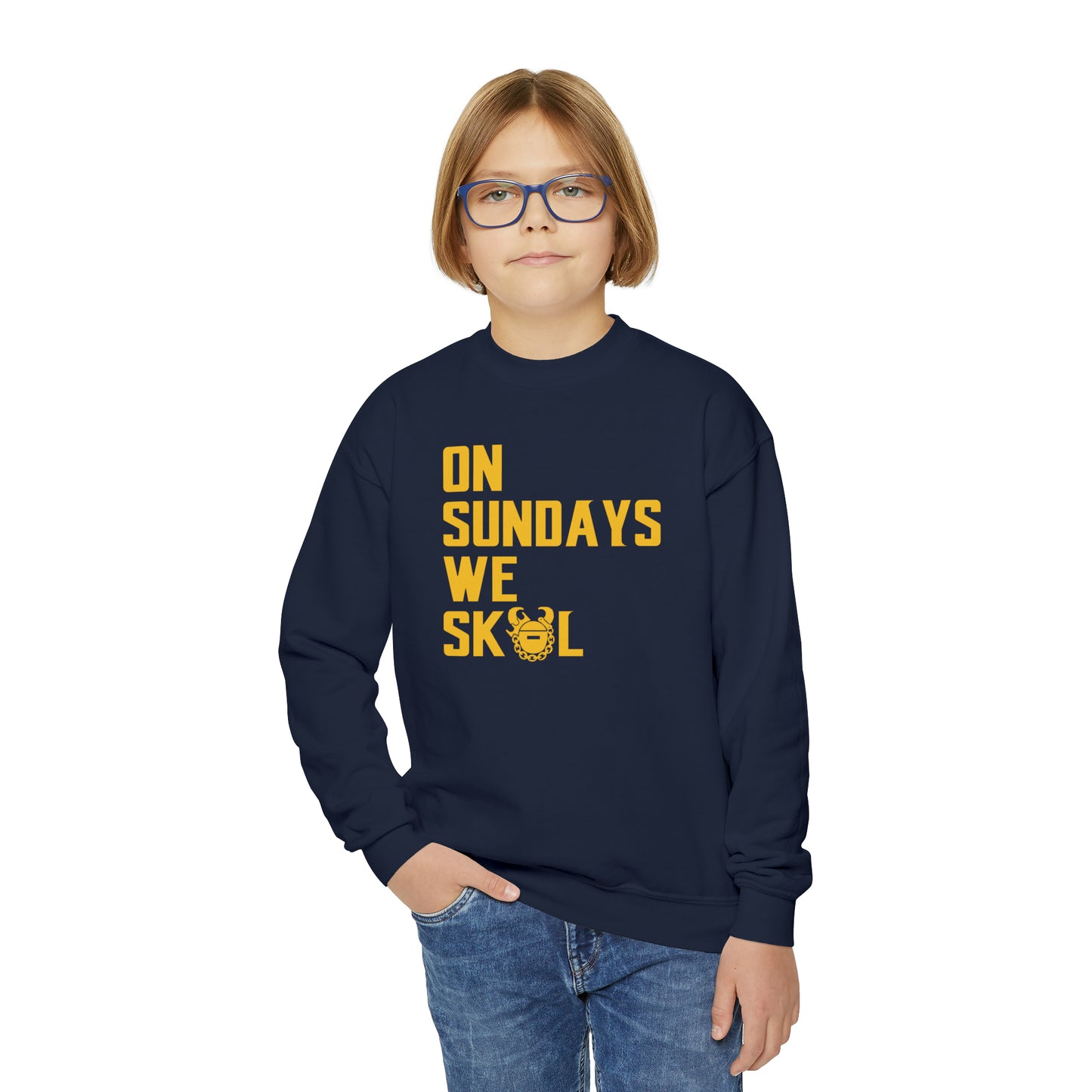 Youth Crewneck - On Sundays