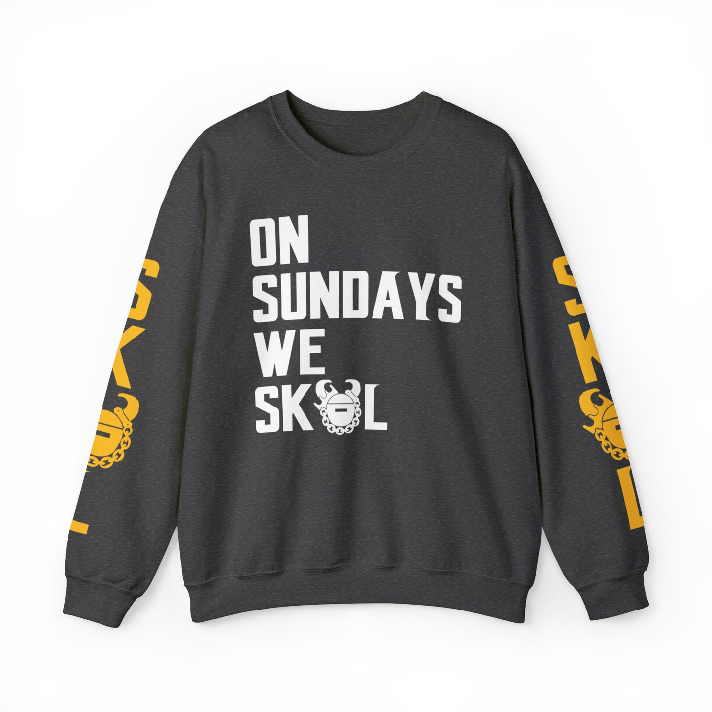Unisex Heavy Blend™ Crewneck - On Sundays + The Original (Sleeves)