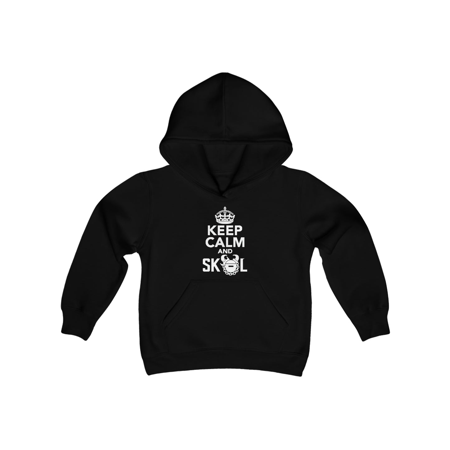 Youth Heavy Blend Hoodie - Keep Calm