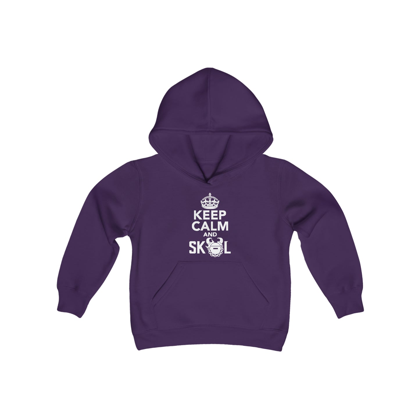 Youth Heavy Blend Hoodie - Keep Calm