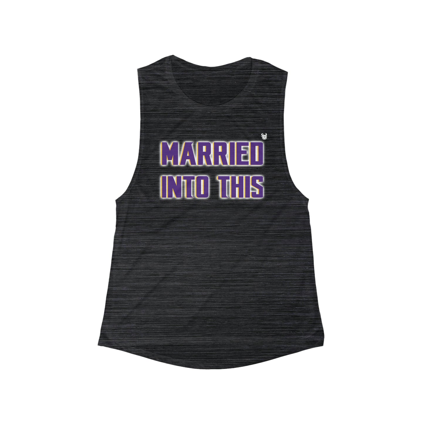 Women's Flowy Scoop Muscle Tank - Married Into This