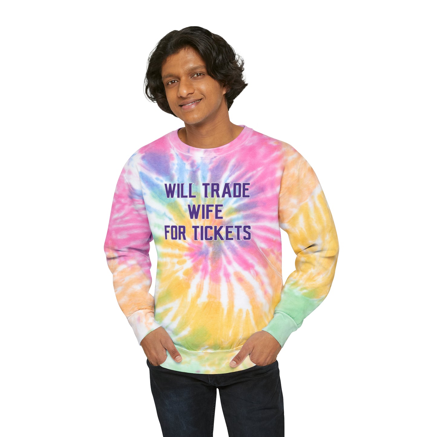 Tie-Dye Crewneck - Wife for Tickets