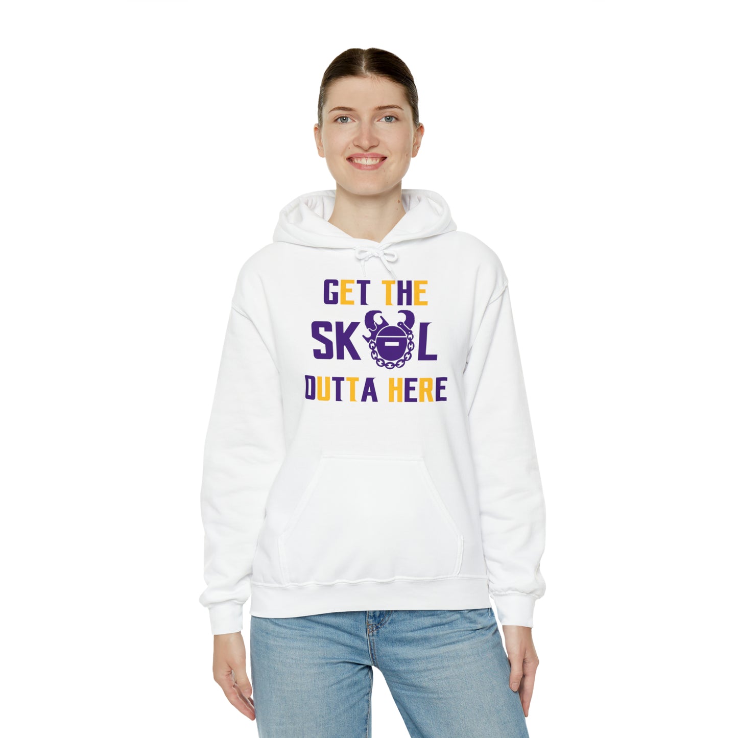 Unisex Heavy Blend™ Hoodie - Get OUTTA Here