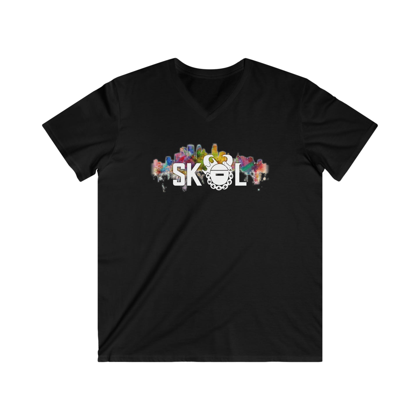 Men's Fitted V-Neck Short Sleeve - Skyline