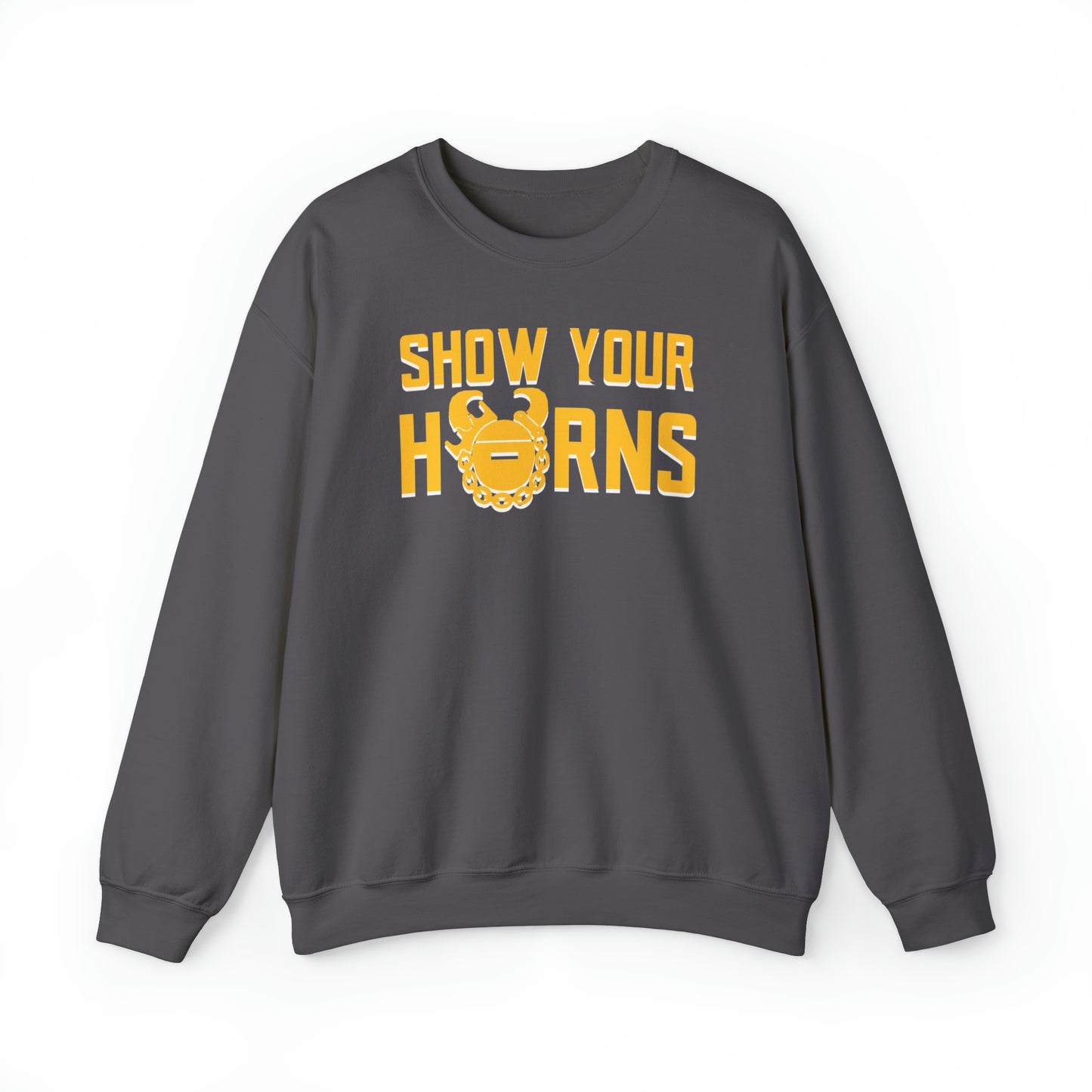 Unisex Heavy Blend™ Crewneck - Show Your Horns