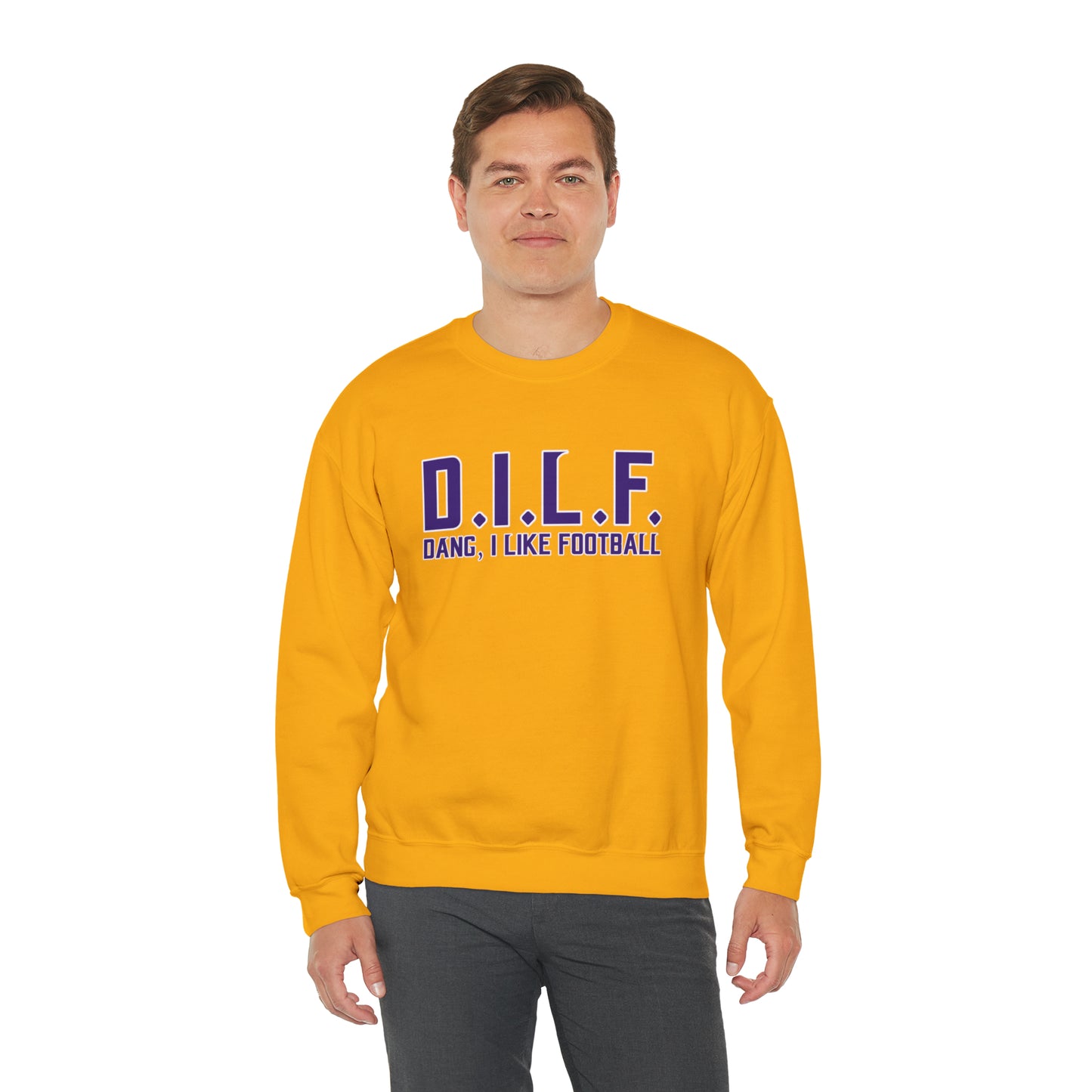 Unisex Heavy Blend™ Crewneck - D.I.L.F.