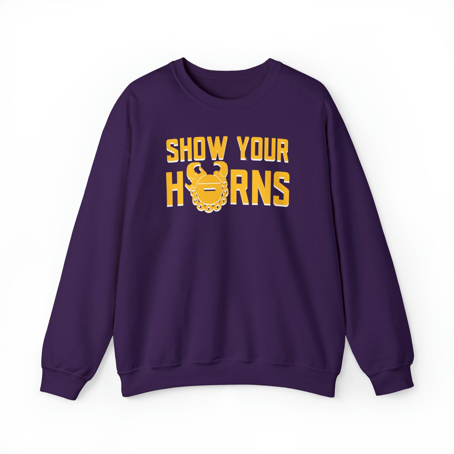 Unisex Heavy Blend™ Crewneck - Show Your Horns