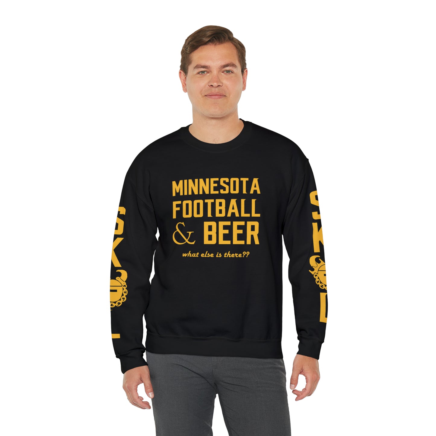 Unisex Heavy Blend™ Crewneck - What else is there?? + The Original (Sleeves)