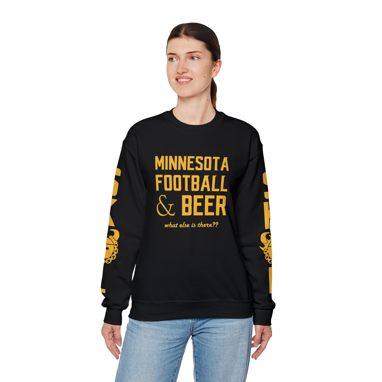 Unisex Heavy Blend™ Crewneck - What else is there?? + The Original (Sleeves)