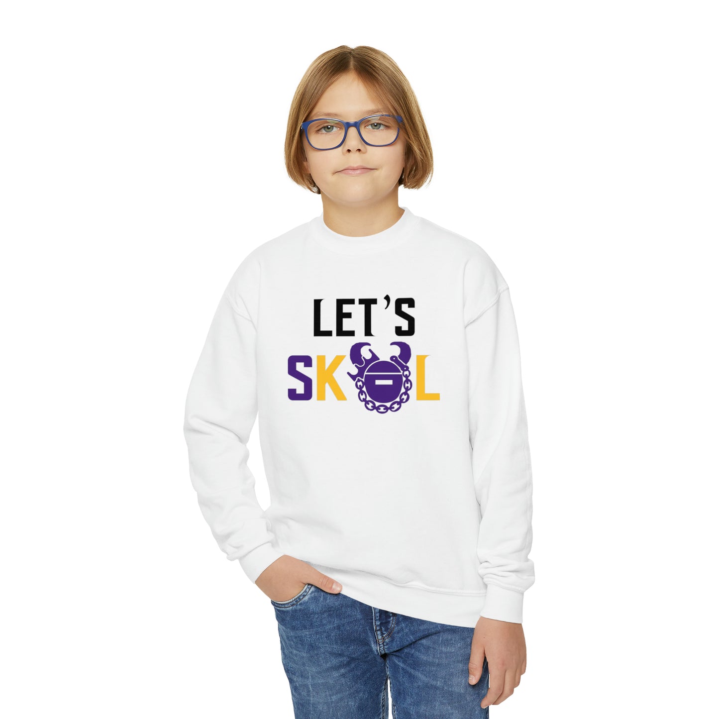 Youth Crewneck - Let's go!