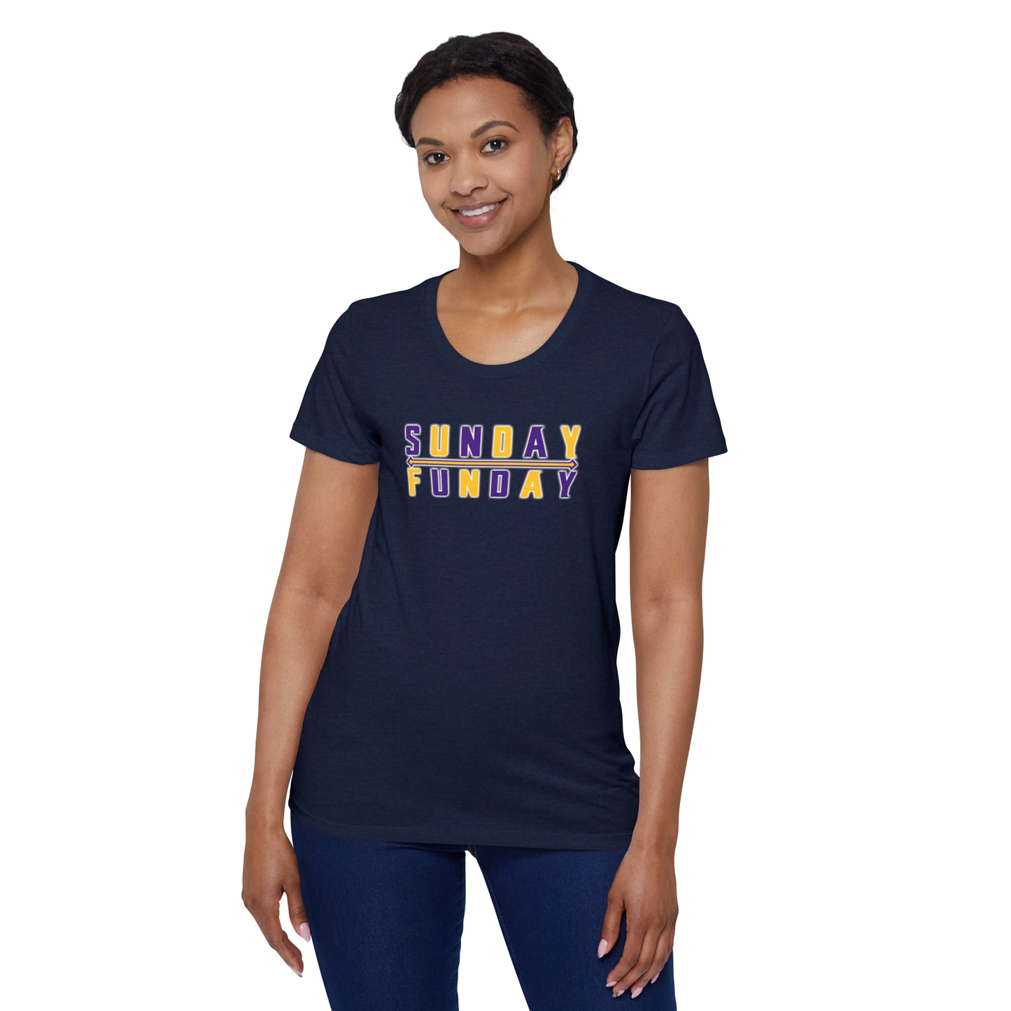 Women's Organic T - Sunday FUNday