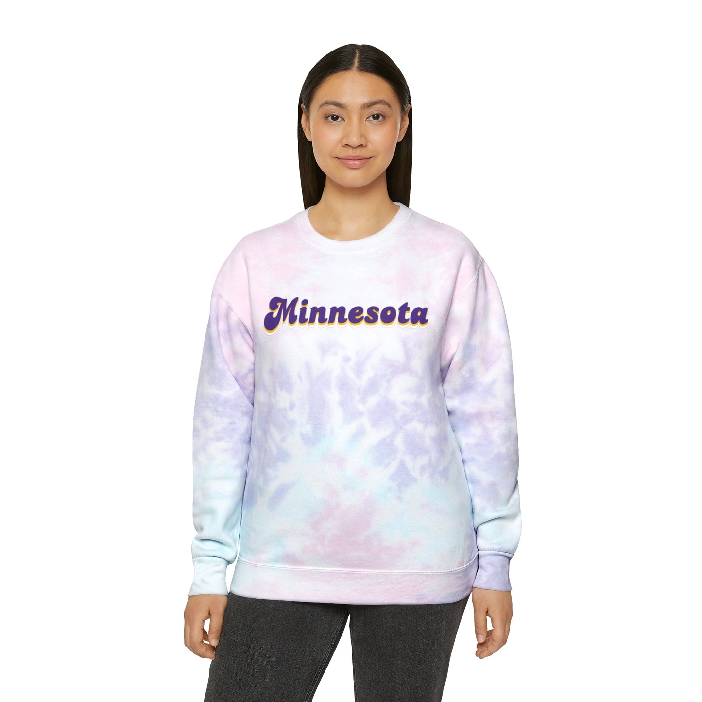 Tie-Dye Crewneck - Minnesota (Retro)