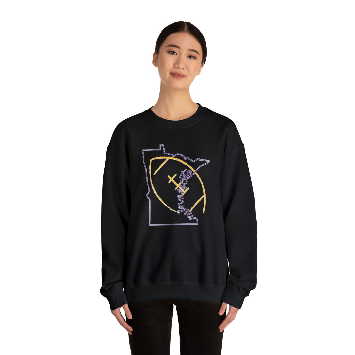 Unisex Heavy Blend™ Crewneck - MN State Football
