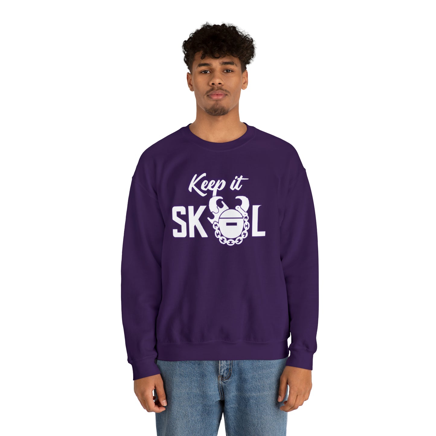 Unisex Heavy Blend™ Crewneck - Keep it Simple