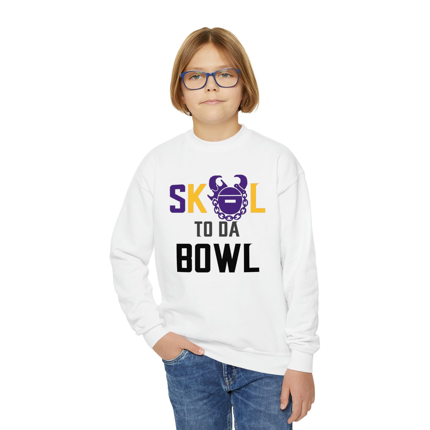 Youth Crewneck - to da BOWL