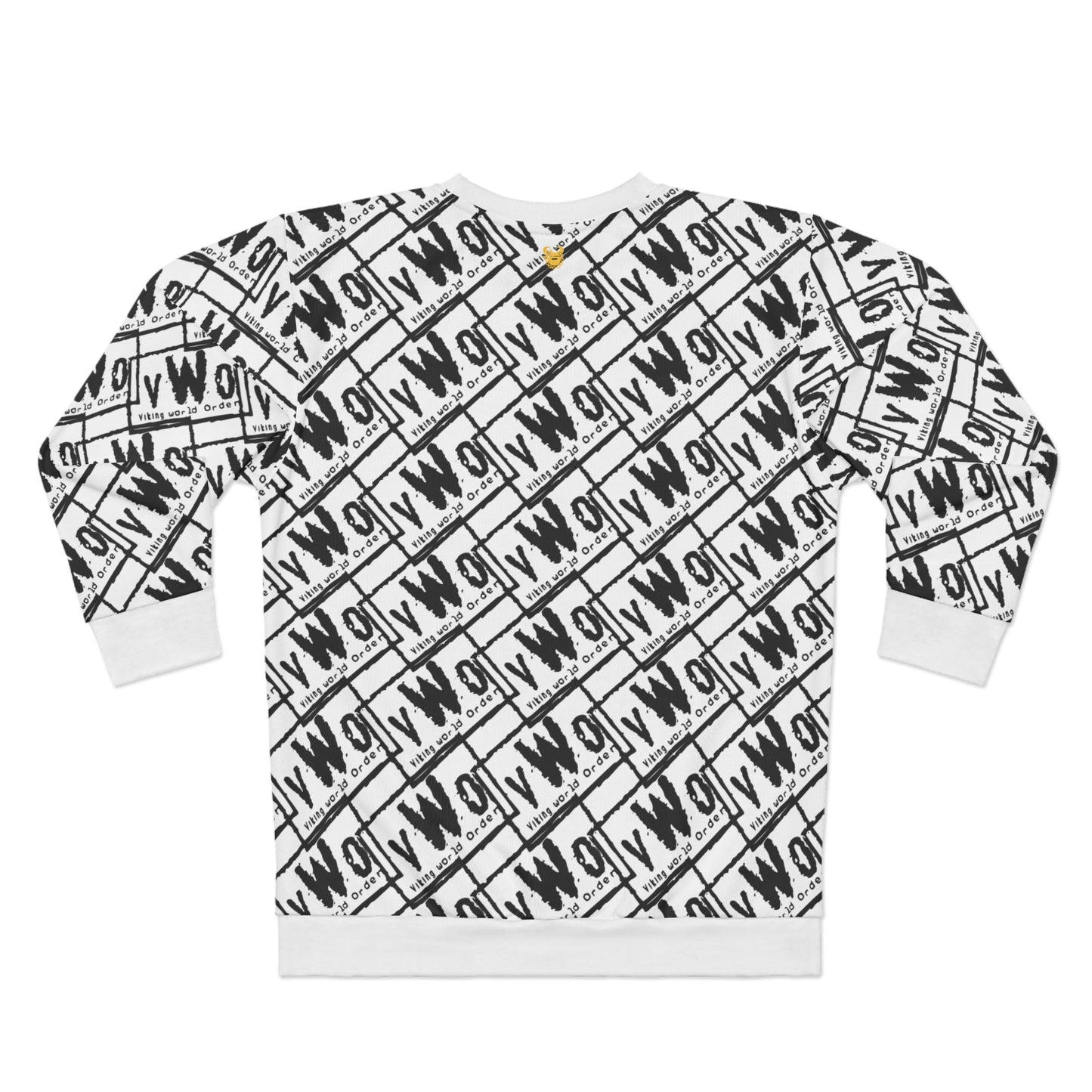 Unisex Crewneck - White/Black - VWO (Framed)