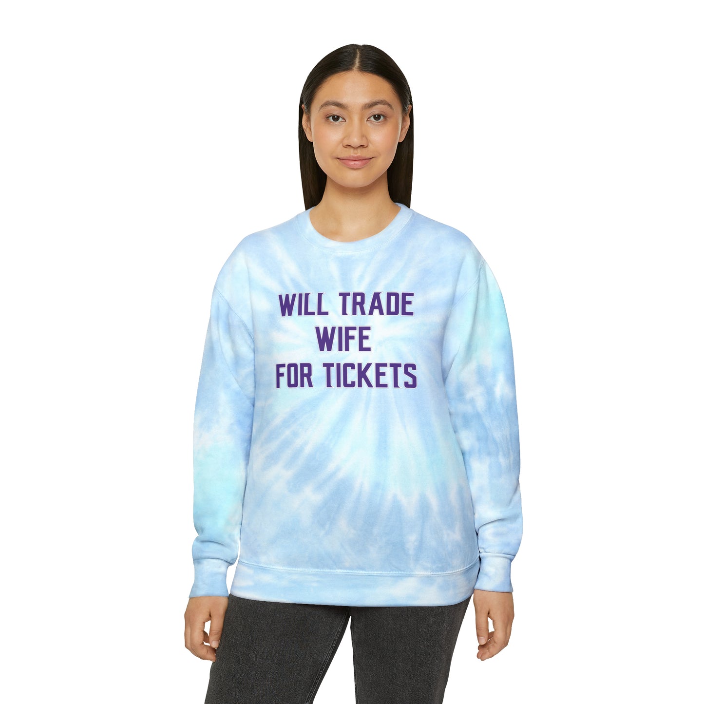 Tie-Dye Crewneck - Wife for Tickets