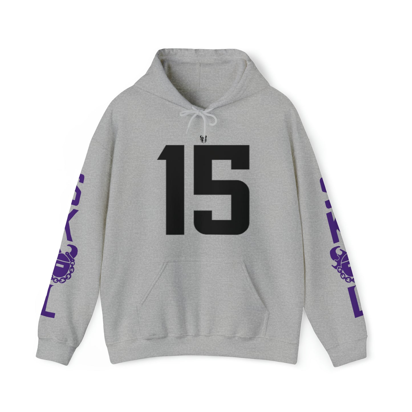Unisex Heavy Blend™ Hooded Sweatshirt - Jersey #15 + Original (Sleeves)
