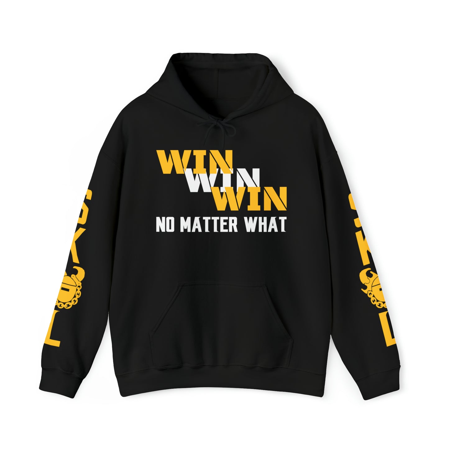 Unisex Heavy Blend™ Hooded Sweatshirt - No Matter What + Original (Sleeves)