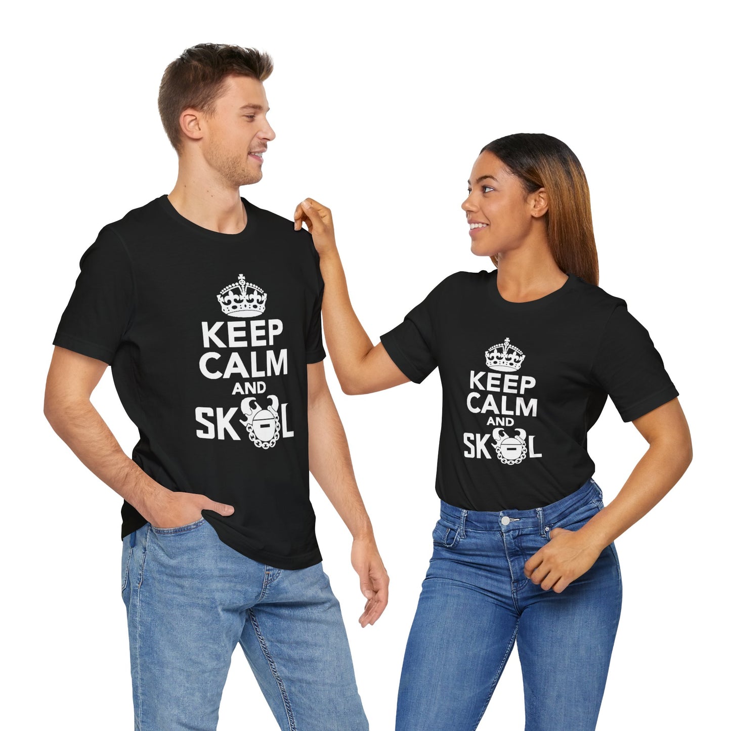 Unisex Jersey Short Sleeve Tee - Keep Calm