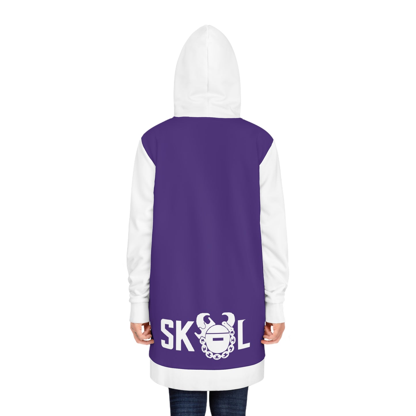 Hoodie Dress - Purple/White - Rebuilding Since 1961