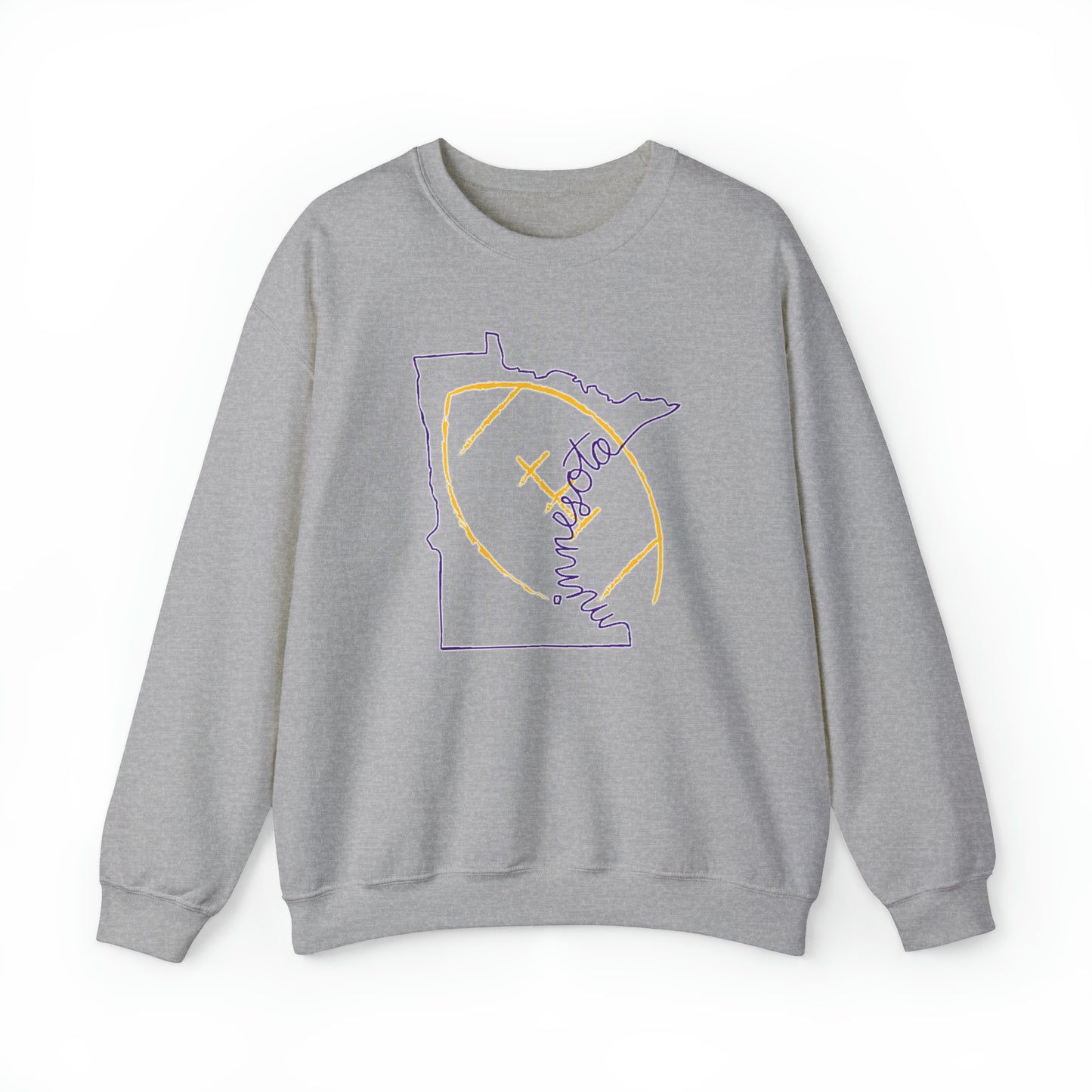 Unisex Heavy Blend™ Crewneck - MN State Football