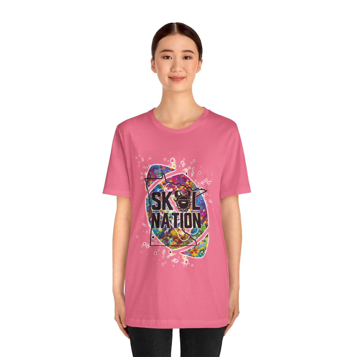 Unisex Jersey Short Sleeve Tee - MN Nation (Color Blast)
