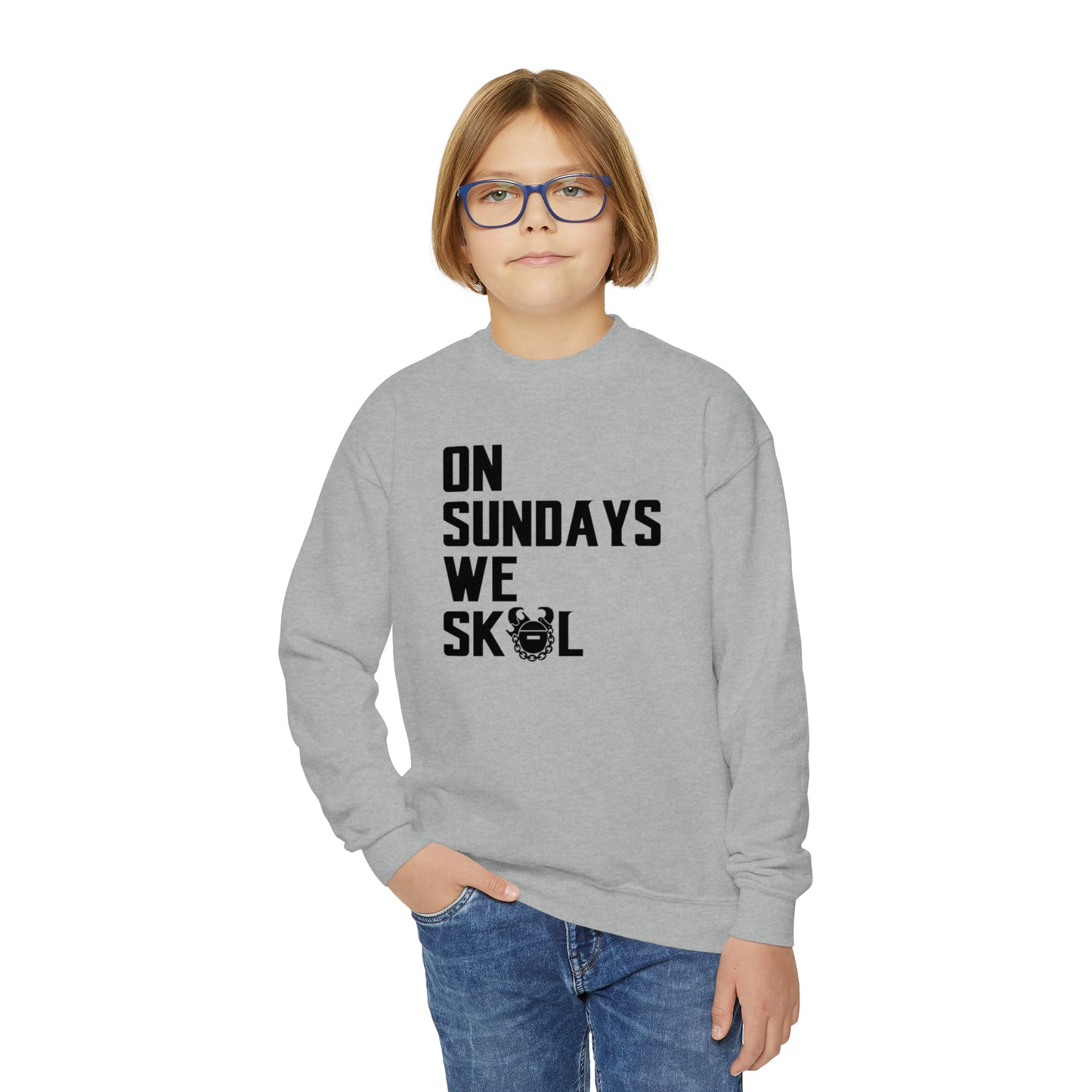 Youth Crewneck - On Sundays