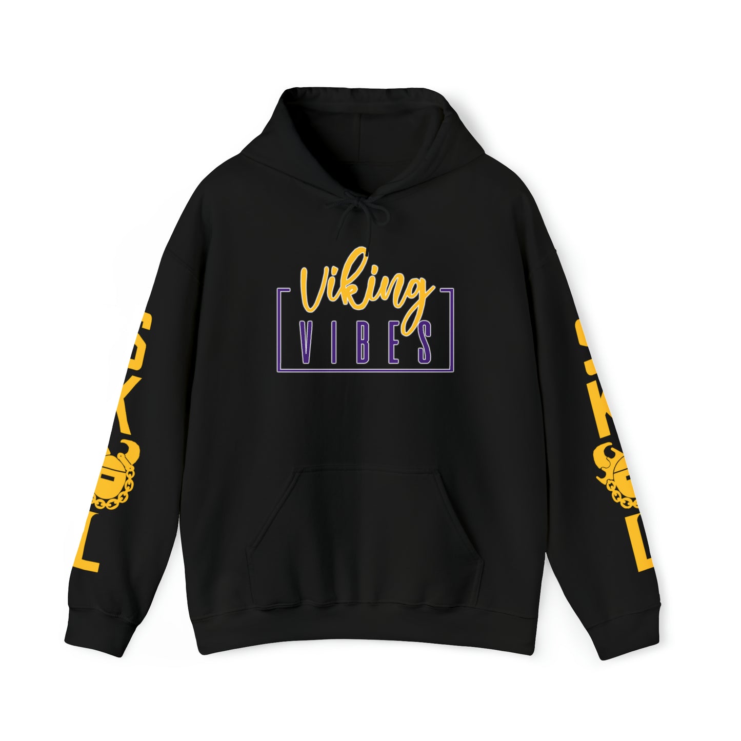 Unisex Heavy Blend™ Hooded Sweatshirt - Vibes + Original (Sleeves)