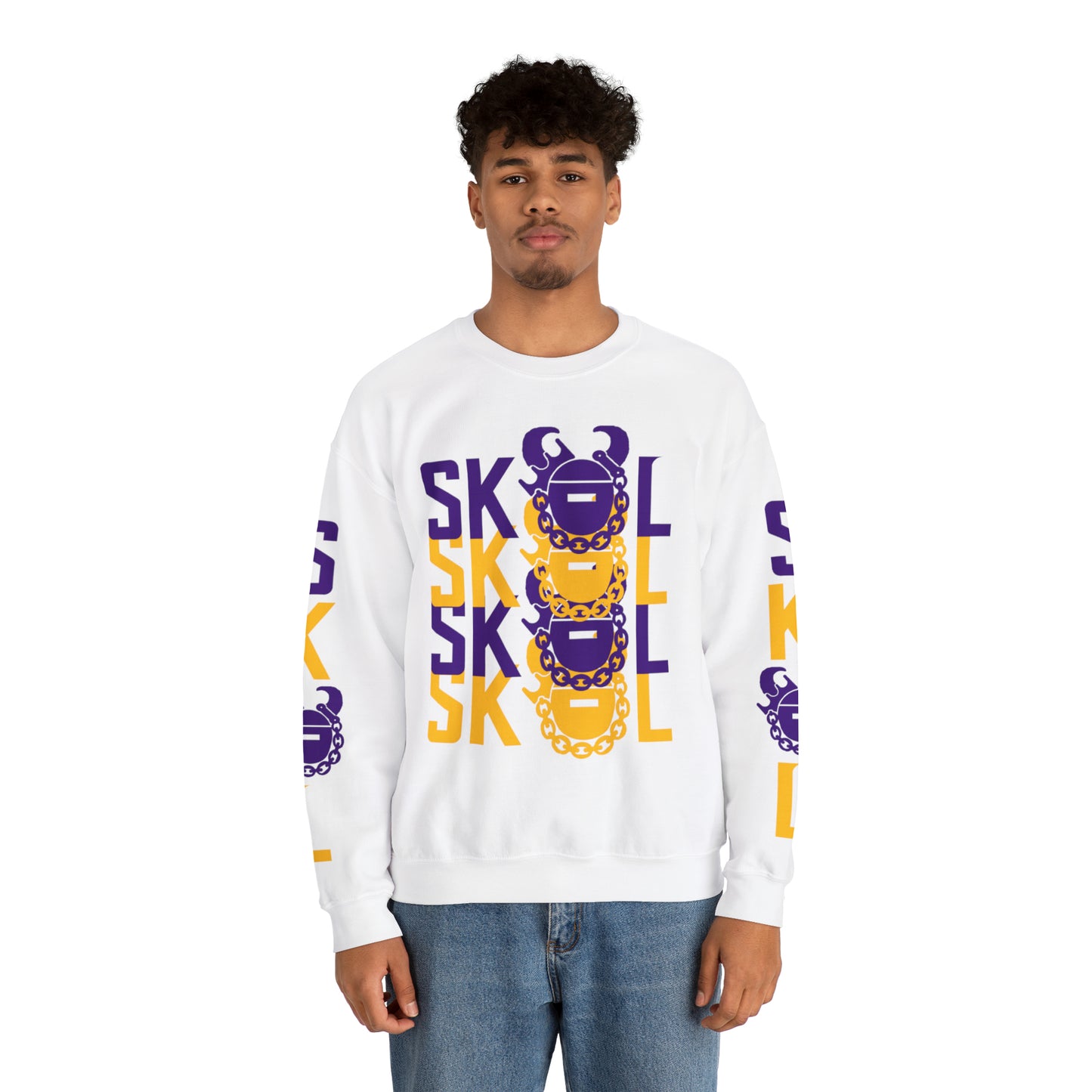 Unisex Heavy Blend™ Crewneck - 4x + The Original (Sleeves)