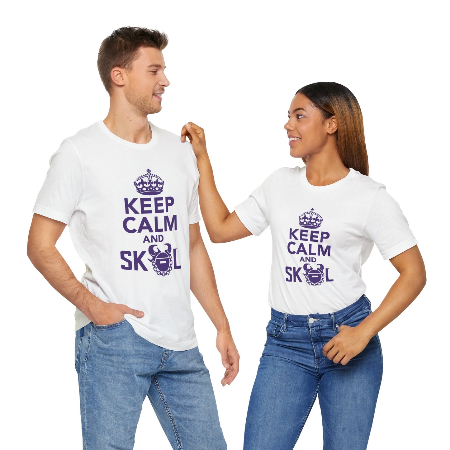 Unisex Jersey Short Sleeve Tee - Keep Calm