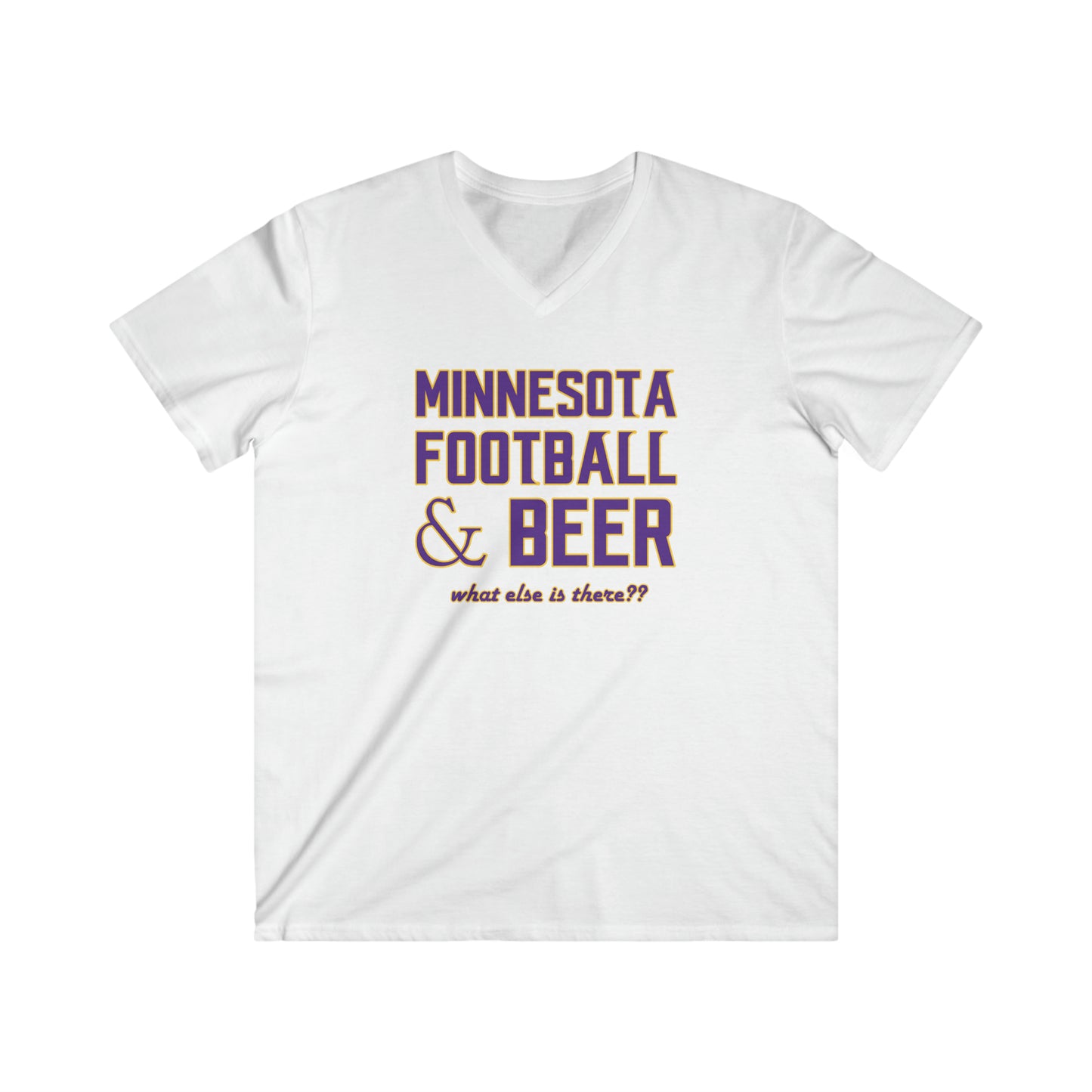 Men's Fitted V-Neck Short Sleeve - What else is there??