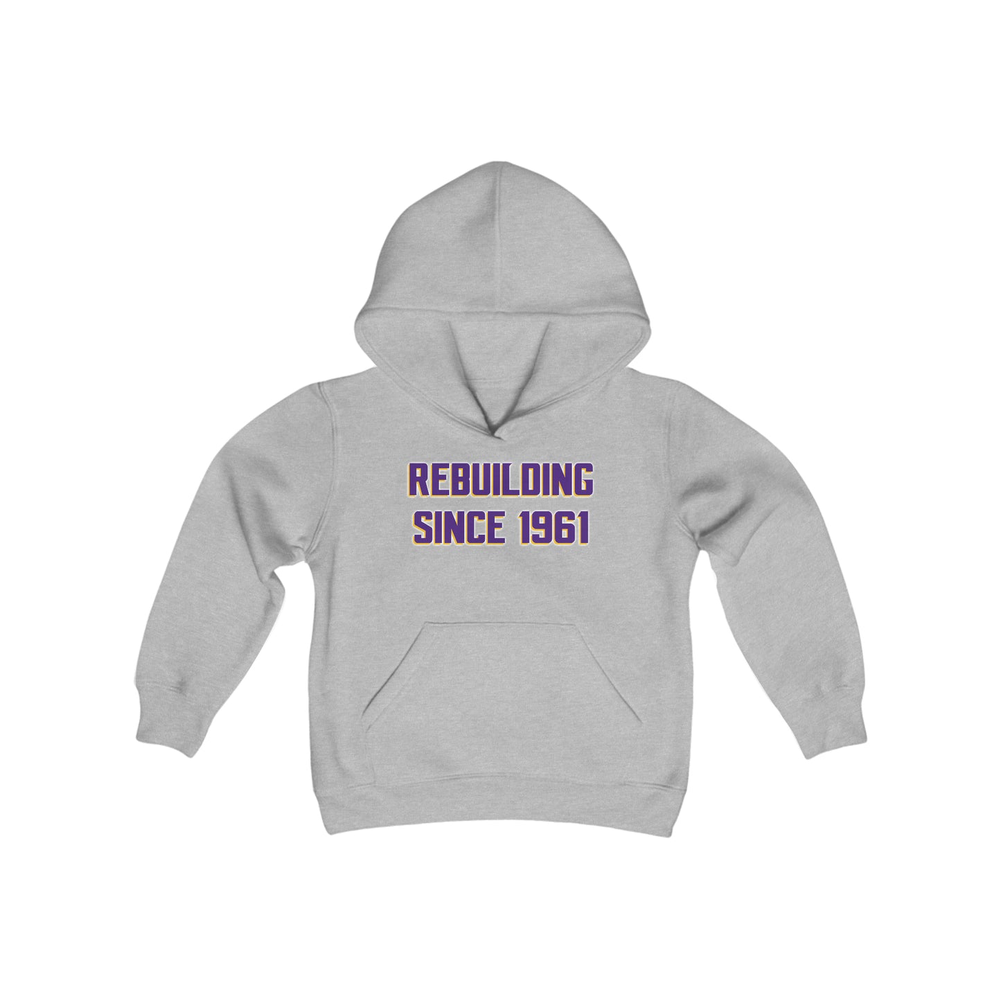 Youth Heavy Blend Hoodie - Rebuilding Since 1961