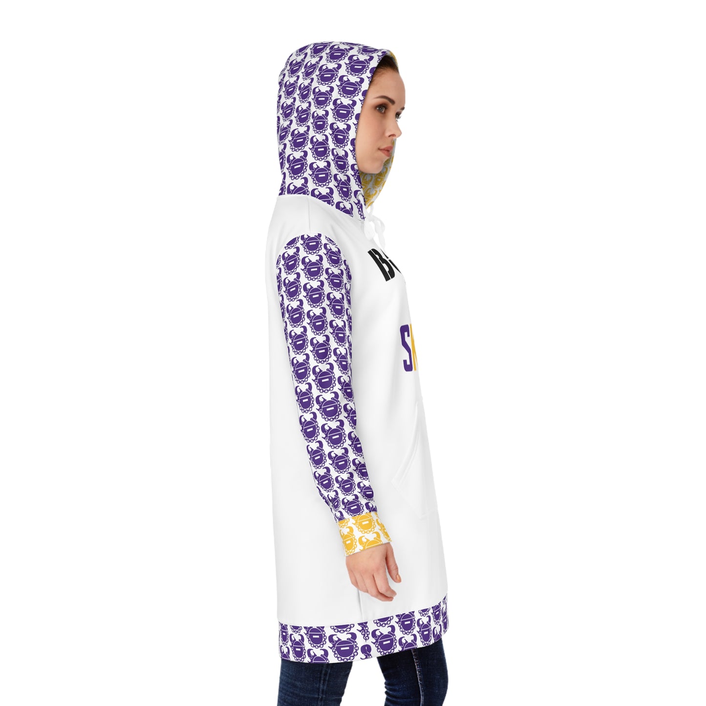 Hoodie Dress - Helmets - BOOM chicka