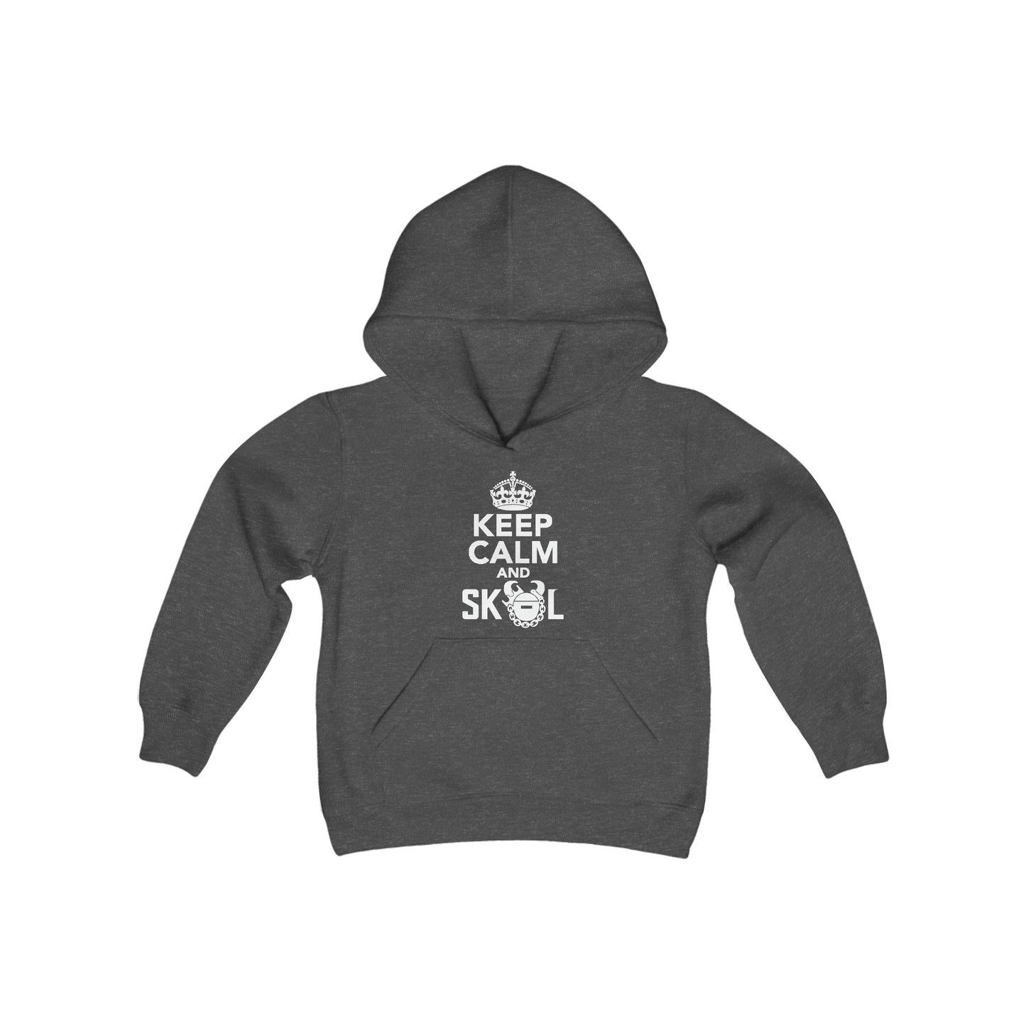 Youth Heavy Blend Hoodie - Keep Calm