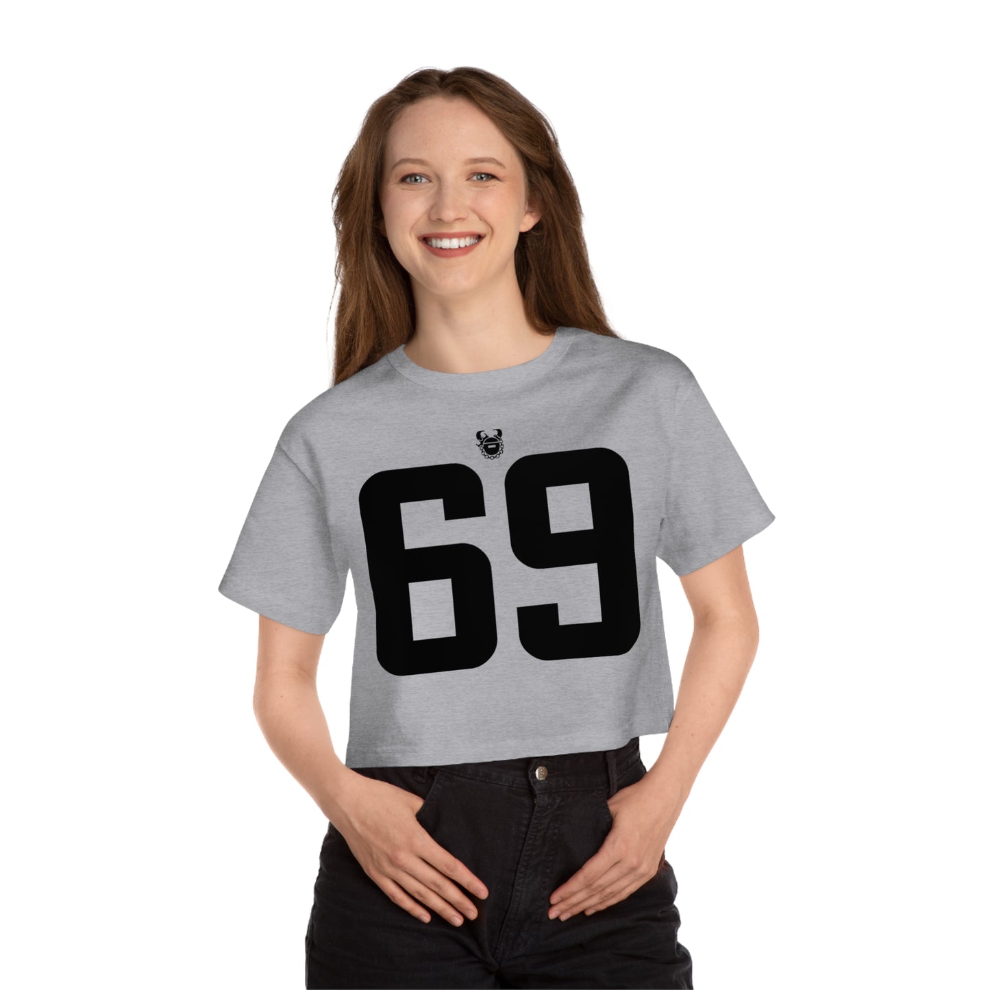 Women's Champion Heritage Cropped Top - Jersey #69